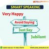 smart English speaking jubilant