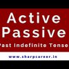 learn past indefinite tense