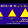 degreees of comparison