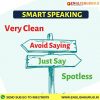 smart English speaking spotless